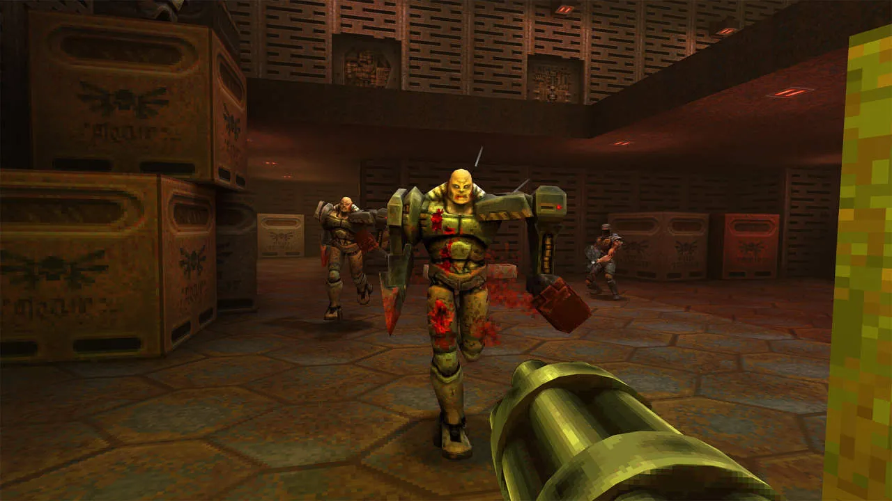 Quake II Enhanced Gameplay Screenshot