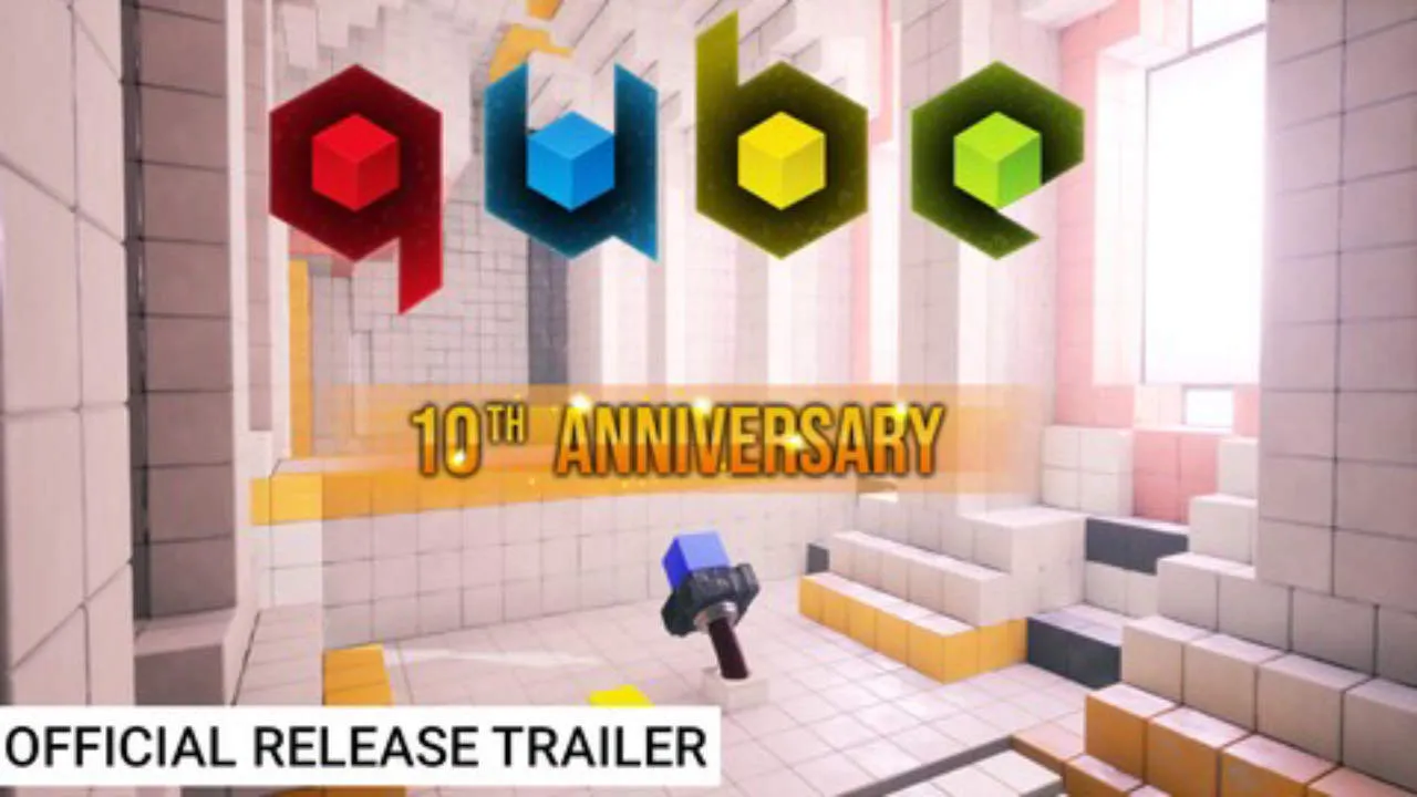 Q.U.B.E. 10th Anniversary Gameplay Screenshot