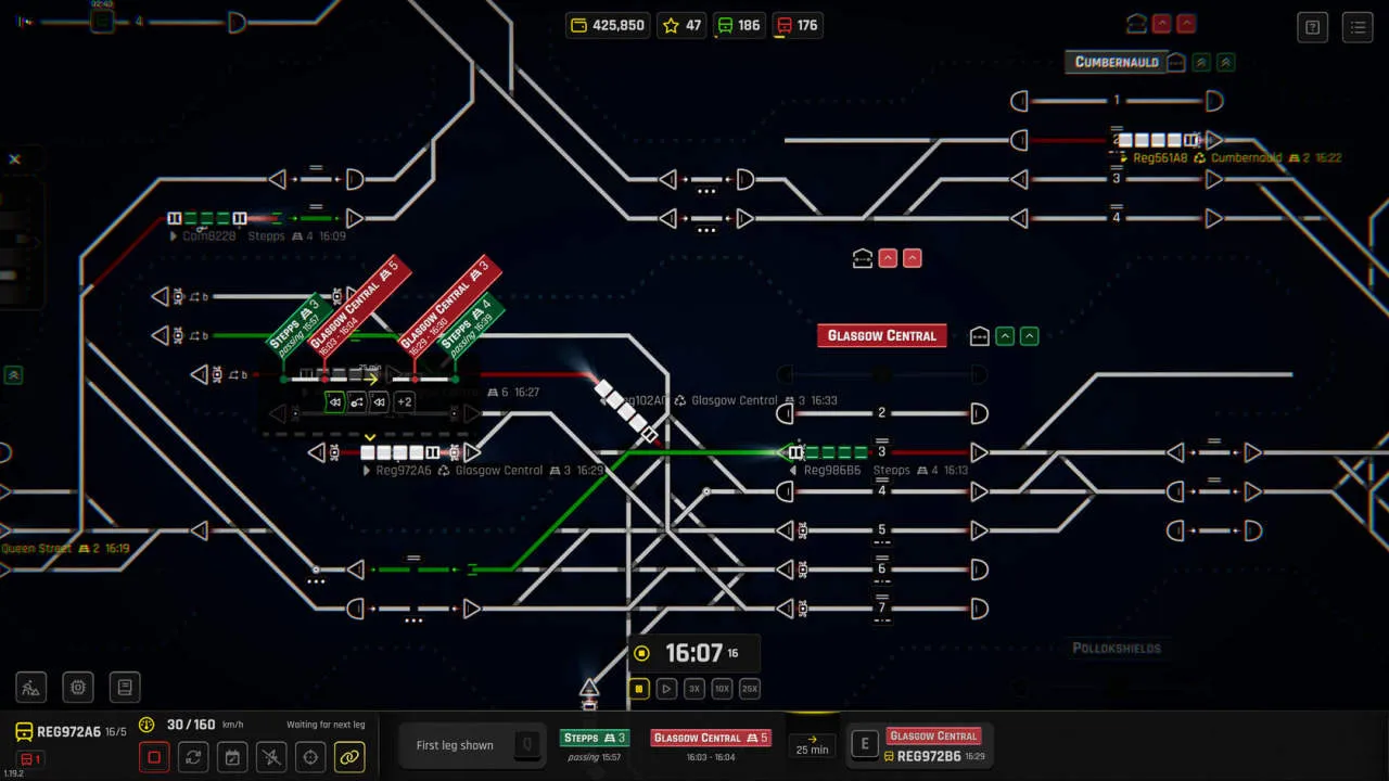 Rail Route Gameplay Screenshot