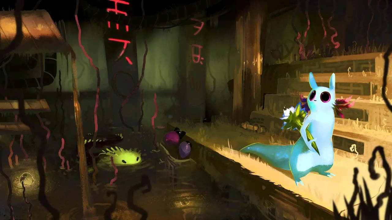 Rain World Gameplay Screenshot