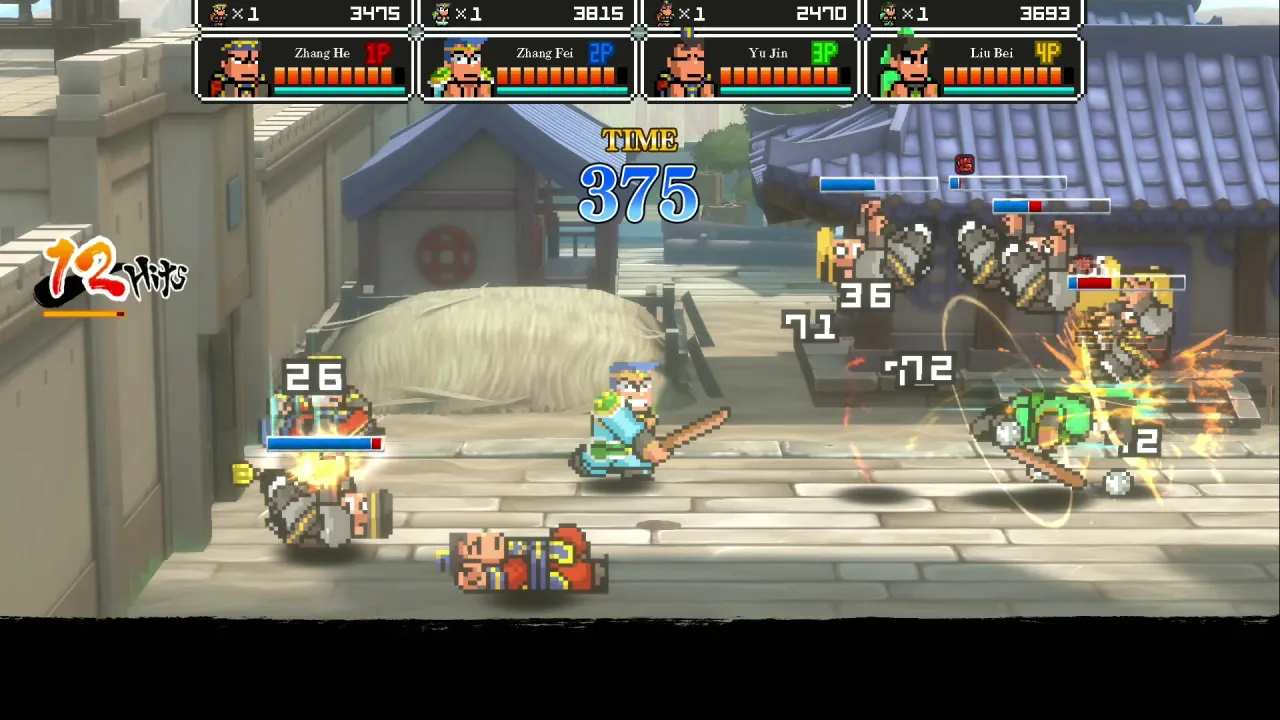 River City Saga: Three Kingdoms Gameplay Screenshot