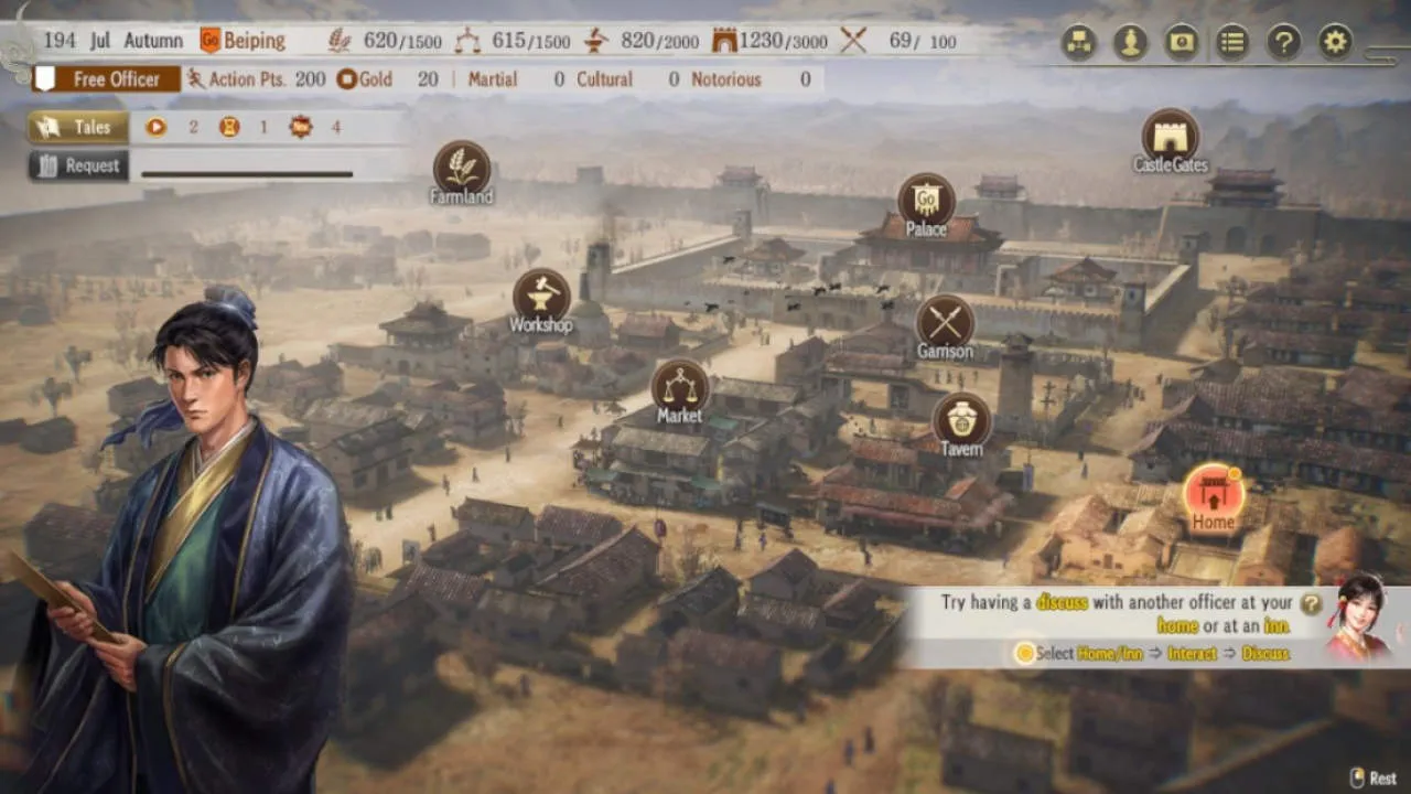 ROMANCE OF THE THREE KINGDOMS 8 REMAKE Gameplay Screenshot