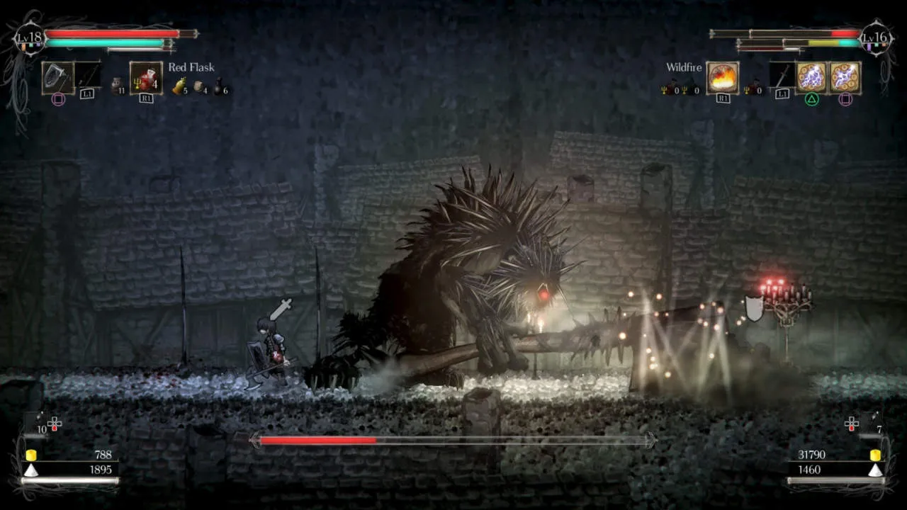 Salt and Sanctuary Gameplay Screenshot