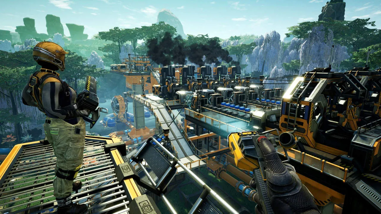 Satisfactory Gameplay Screenshot