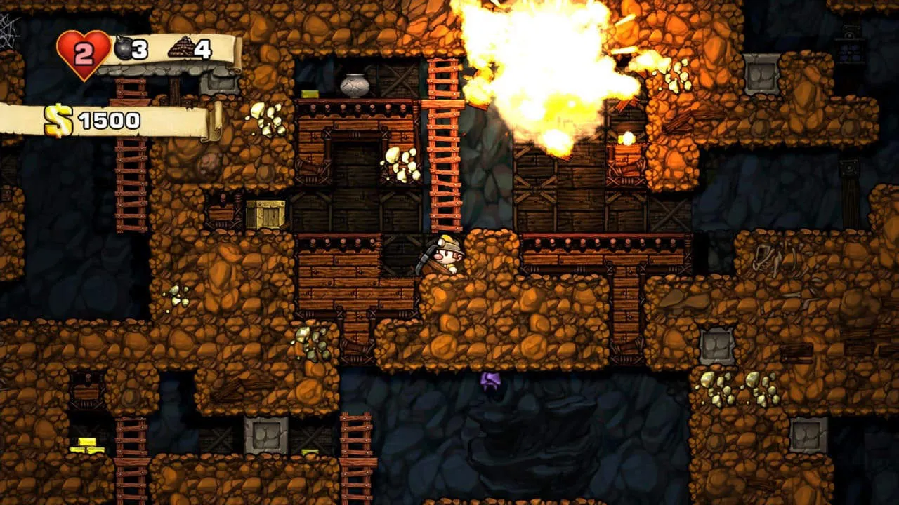 Spelunky 2 Gameplay Screenshot