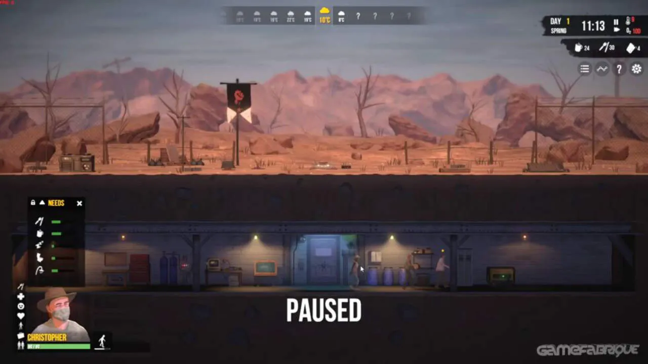 Sheltered 2 Gameplay Screenshot