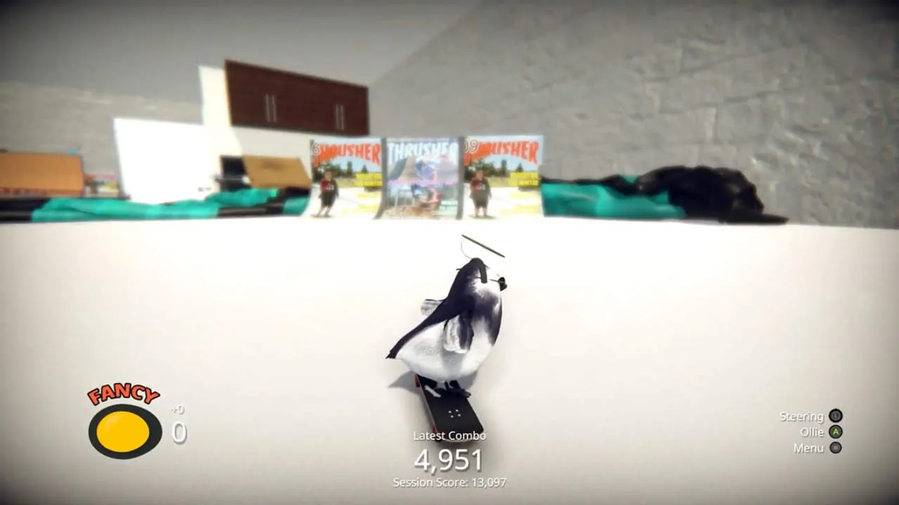 SkateBIRD Gameplay Screenshot