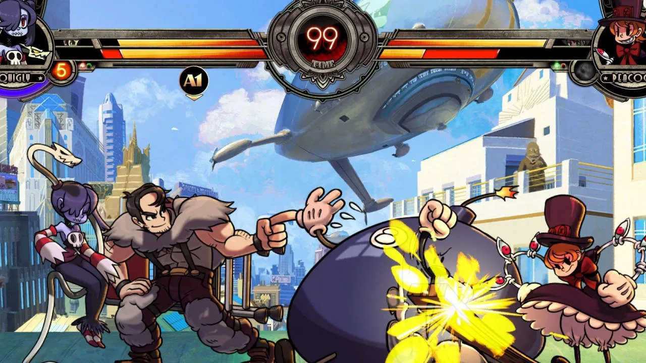 Skullgirls 2nd Encore Gameplay Screenshot