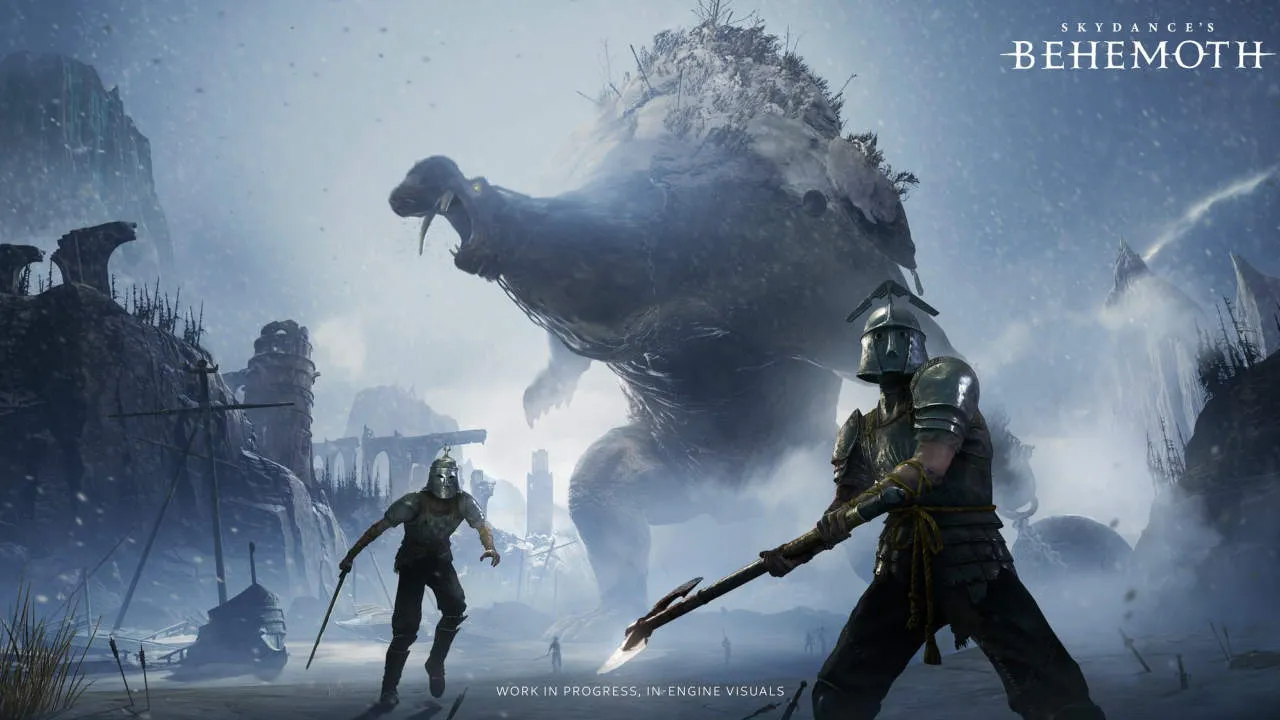 Skydance’s BEHEMOTH VR Gameplay Screenshot