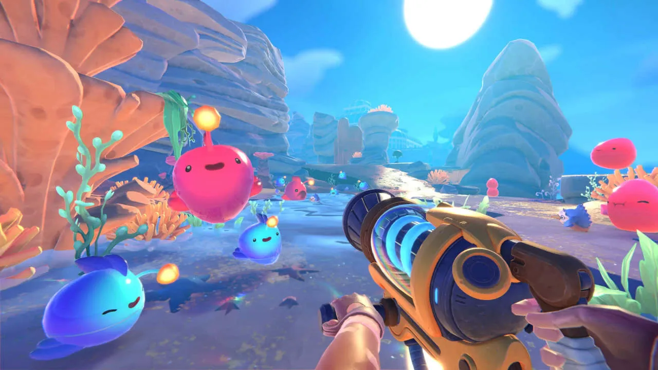 Slime Rancher Gameplay Screenshot