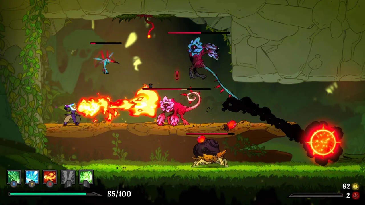 Spiritfall Gameplay Screenshot