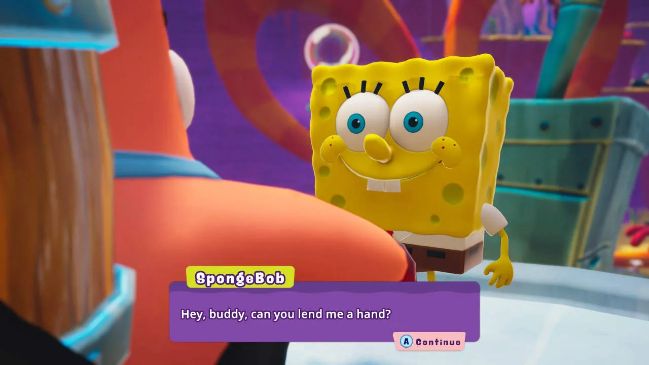 SpongeBob SquarePants: The Patrick Star Game Gameplay Screenshot