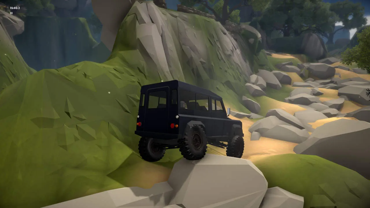 Offroad Horizons: Arcade Rock Crawling Gameplay Screenshot