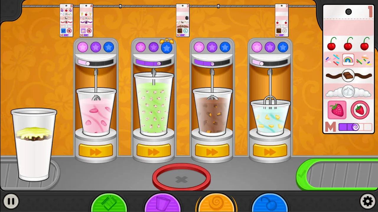 Papa’s Freezeria Deluxe Gameplay Screenshot