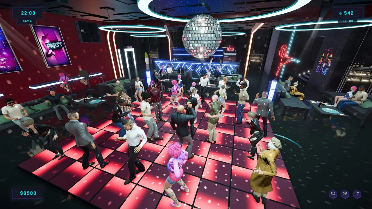 NightClub Simulator Gameplay Screenshot