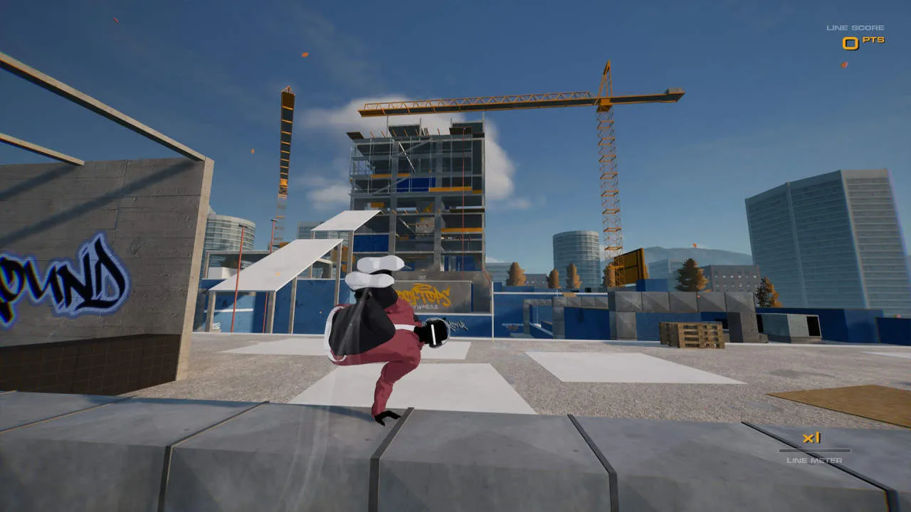 Rooftops & Alleys: The Parkour Game Gameplay Screenshot