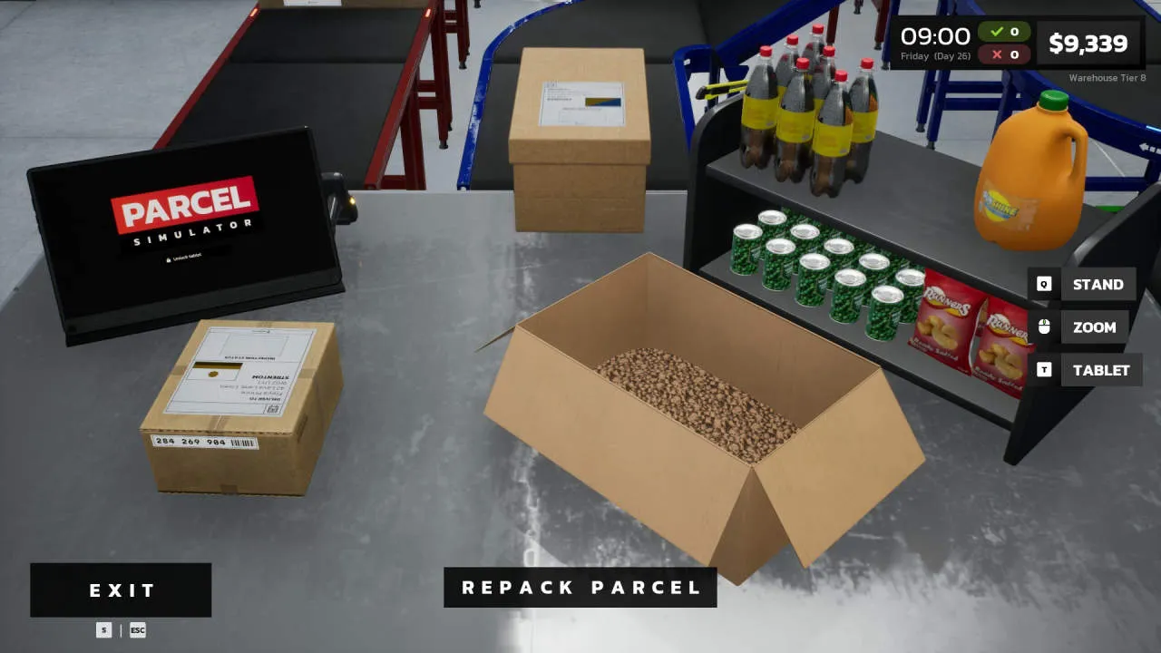Parcel Simulator Gameplay Screenshot