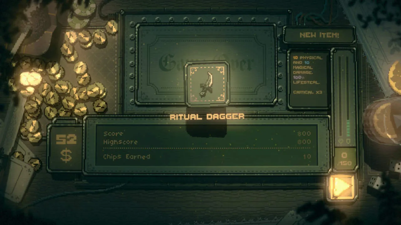 Slots & Daggers Gameplay Screenshot