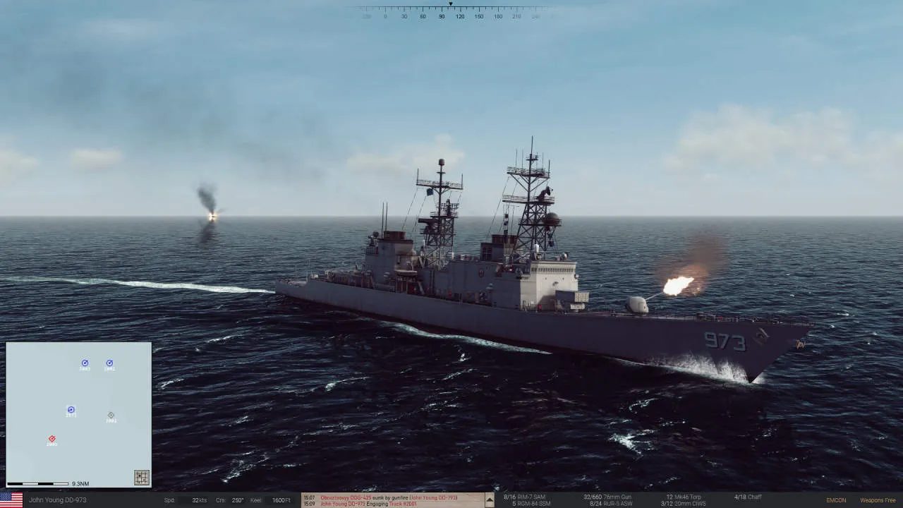 Sea Power Naval Combat in the Missile Age Gameplay Screenshot