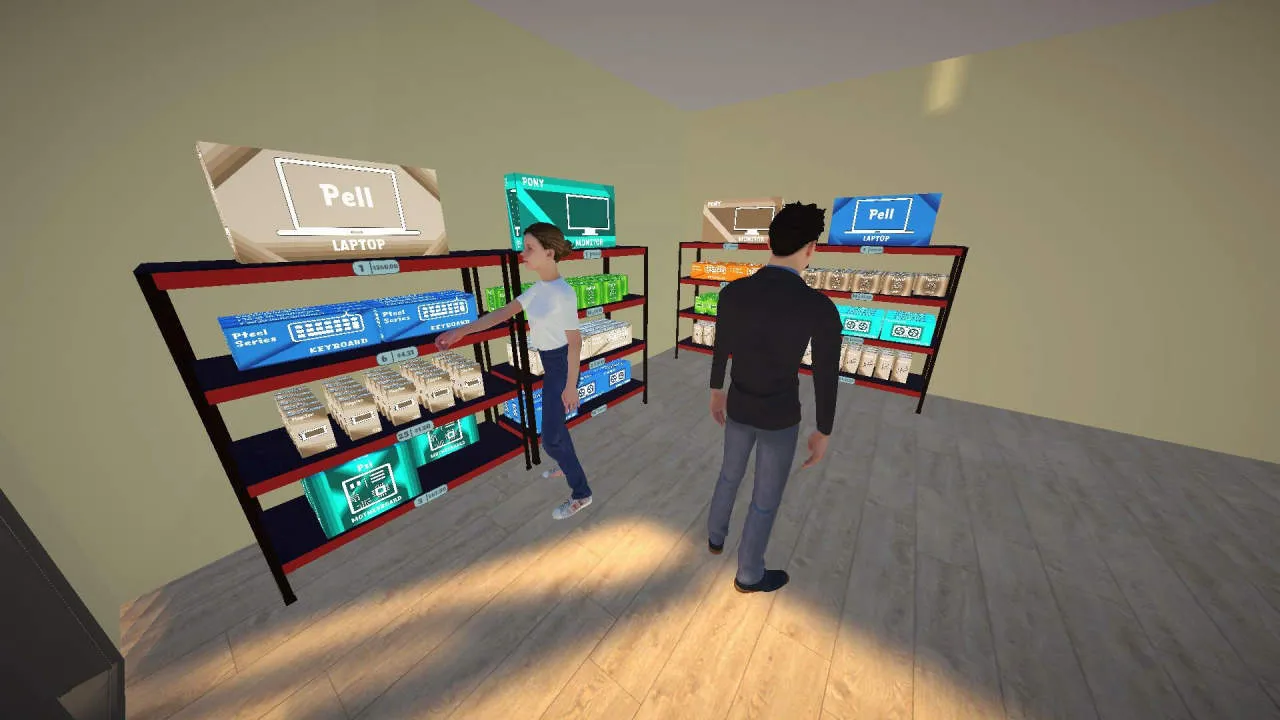 Tech Store Simulator Gameplay Screenshot