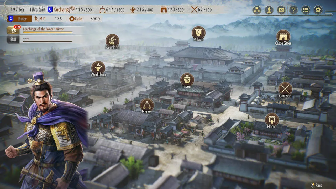 ROMANCE OF THE THREE KINGDOMS 8 REMAKE Gameplay Screenshot