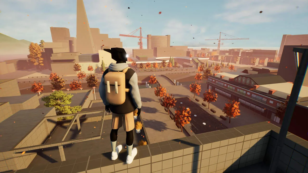 Rooftops & Alleys: The Parkour Game Gameplay Screenshot