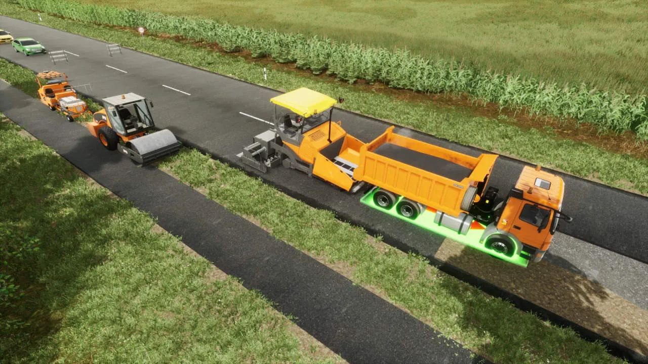 Road Maintenance Simulator Gameplay Screenshot