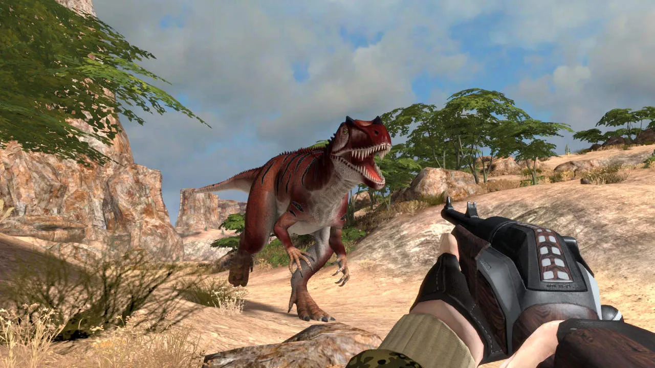 Carnivores: Dinosaur Hunt Gameplay Screenshot