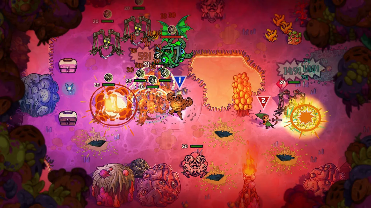 Nobody Saves the World Gameplay Screenshot