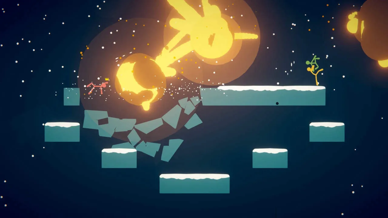 Stick Fight: The Game Gameplay Screenshot