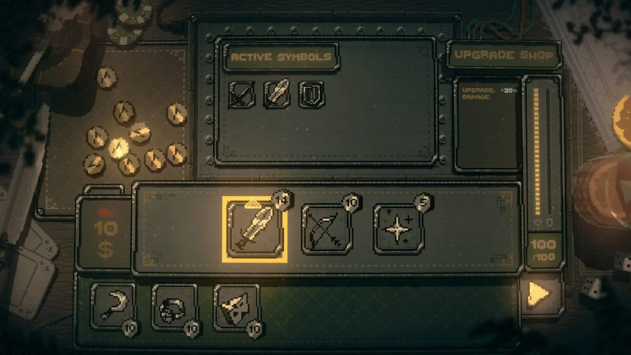 Slots & Daggers Gameplay Screenshot