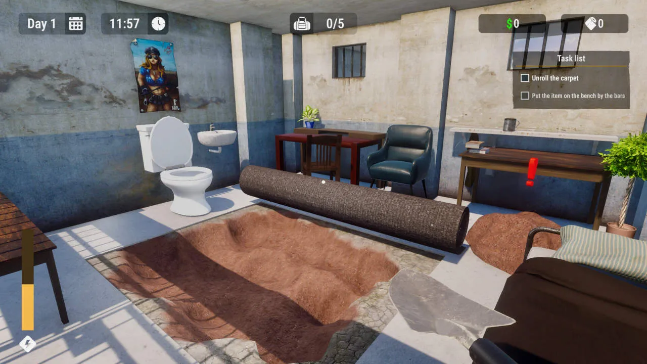 Prison Escape Simulator: Dig Out Gameplay Screenshot