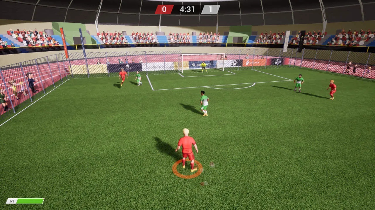 Serious Fun Football Gameplay Screenshot