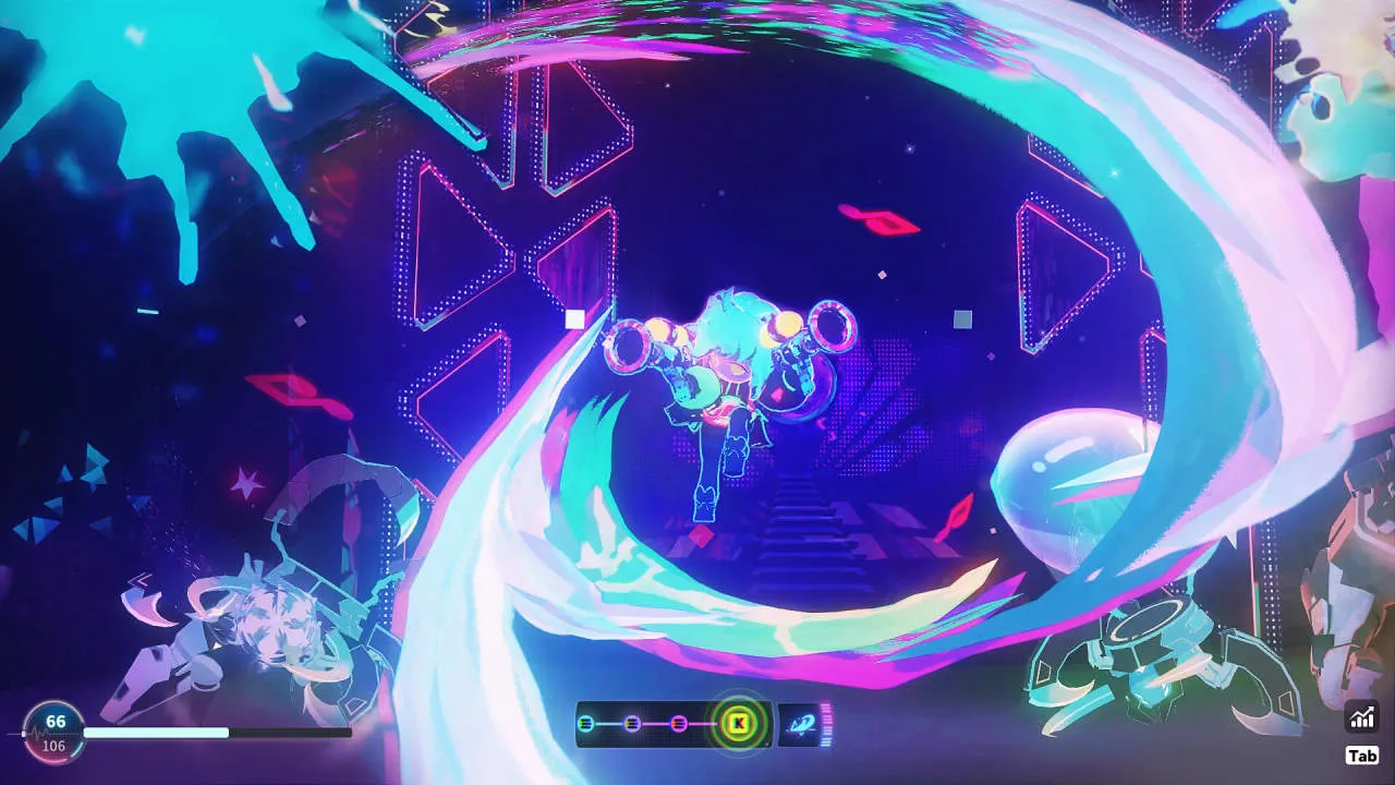 Neon Echo Gameplay Screenshot
