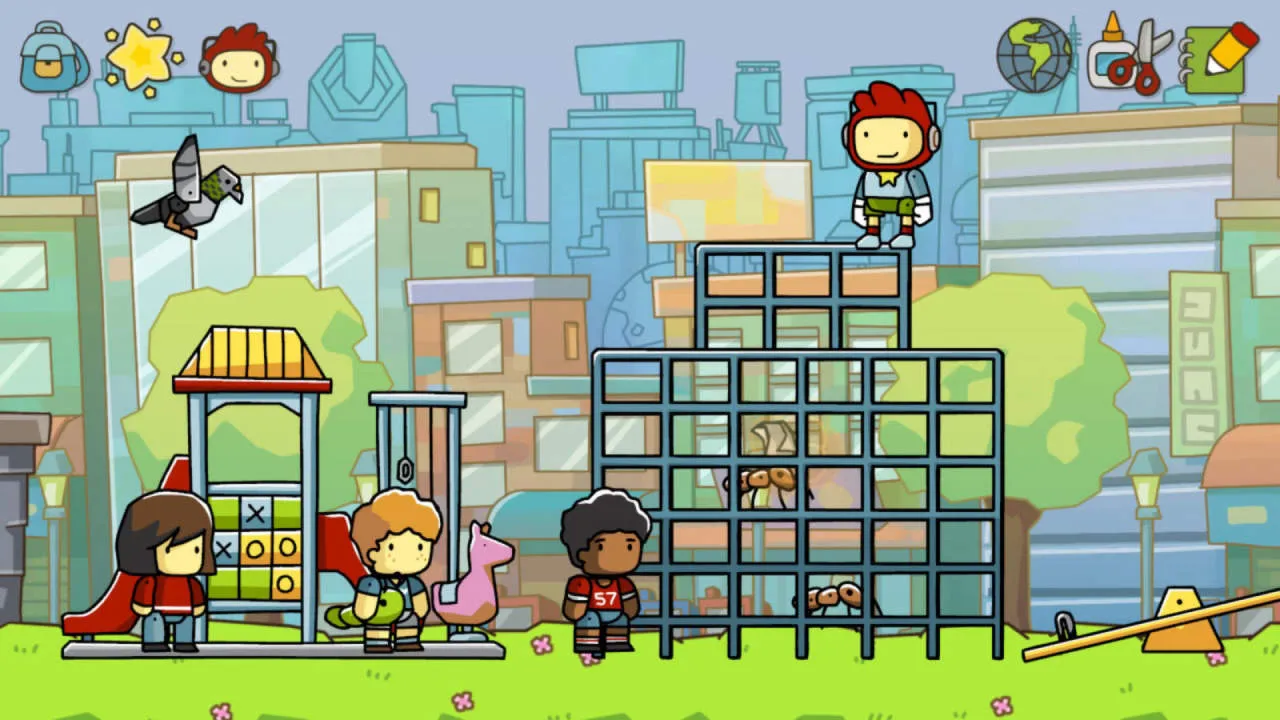 Scribblenauts Unlimited Gameplay Screenshot