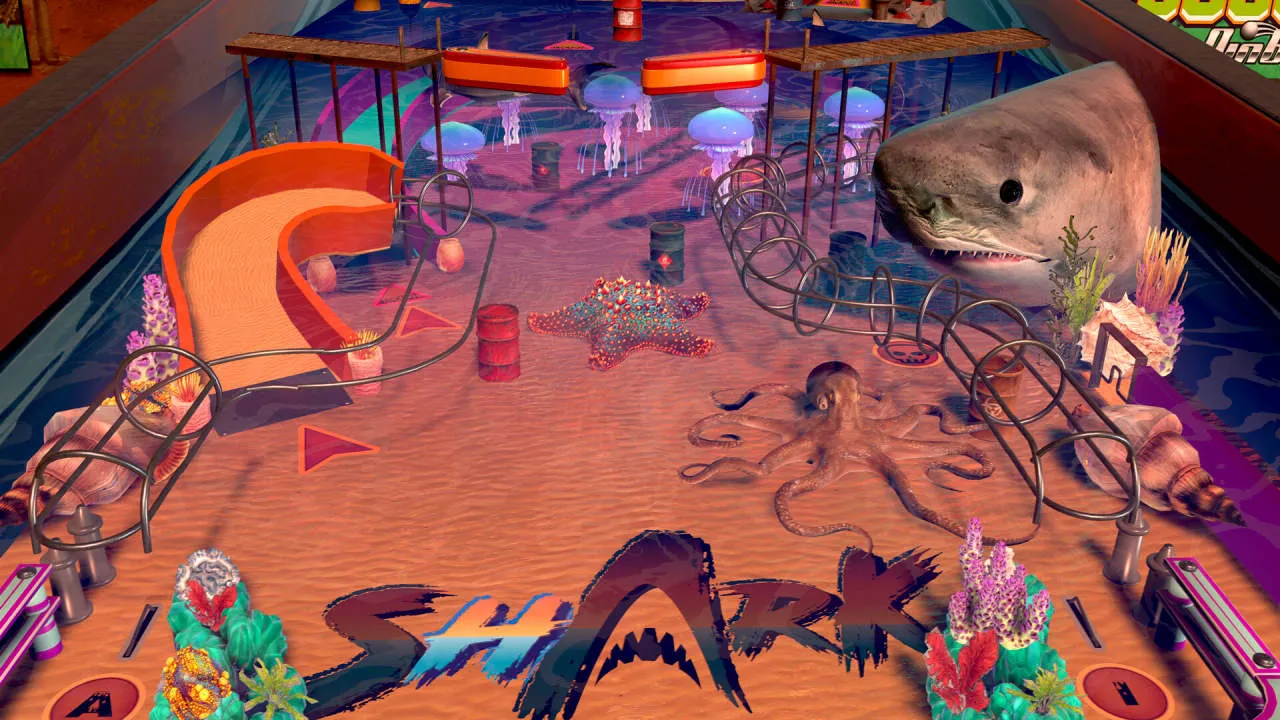 Shark Pinball Gameplay Screenshot