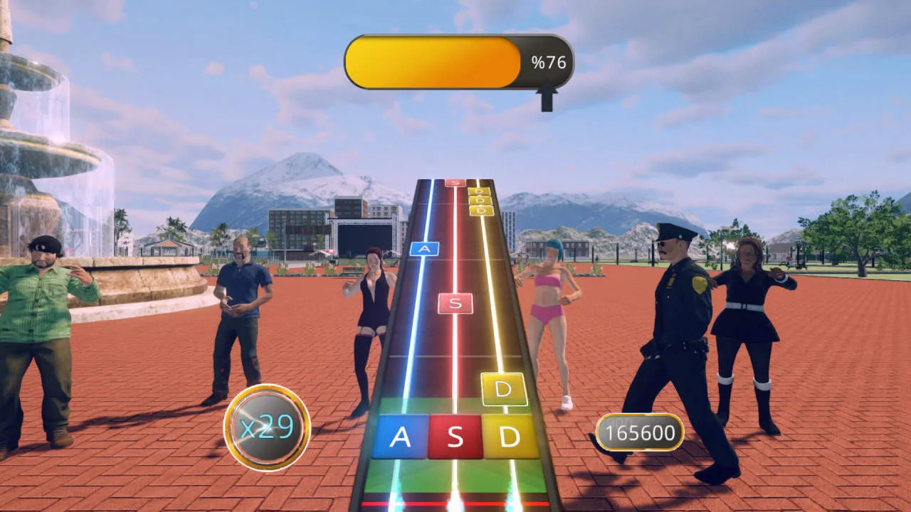 Rock Star Life Simulator Gameplay Screenshot