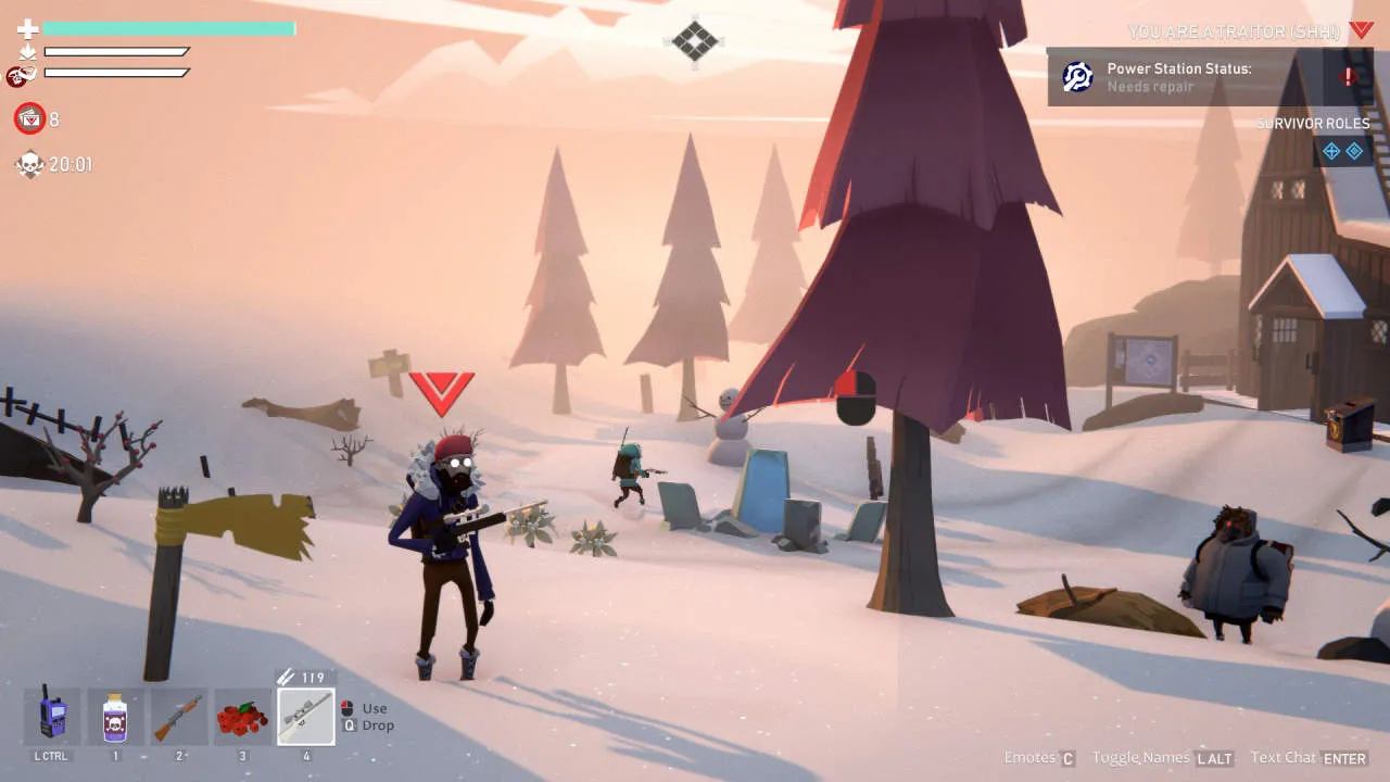 Project Winter Gameplay Screenshot