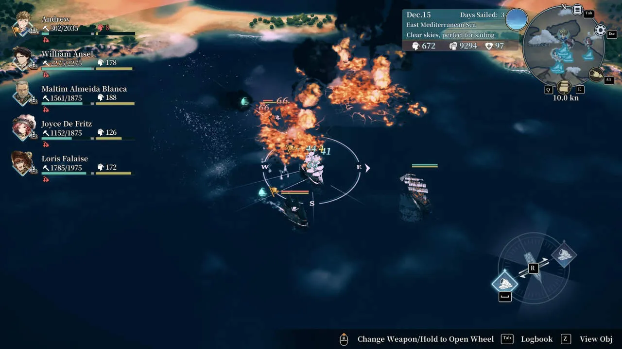 Sailing Era Gameplay Screenshot