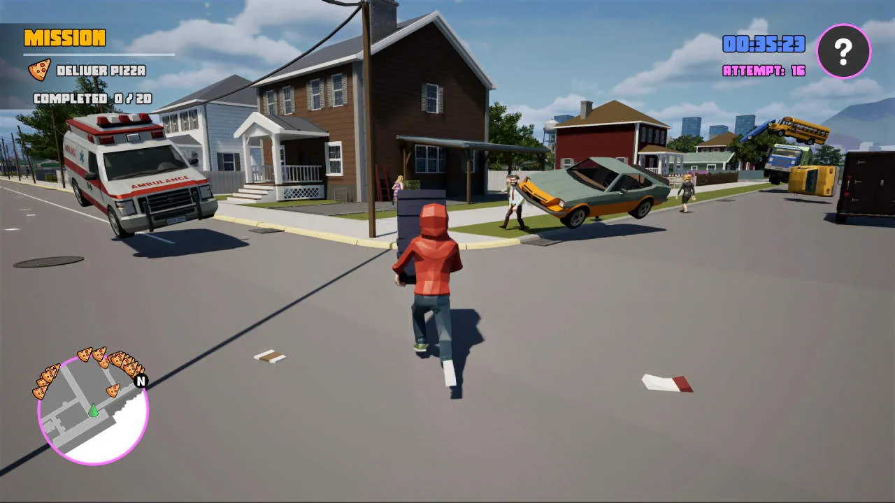Run Pizza Run Gameplay Screenshot