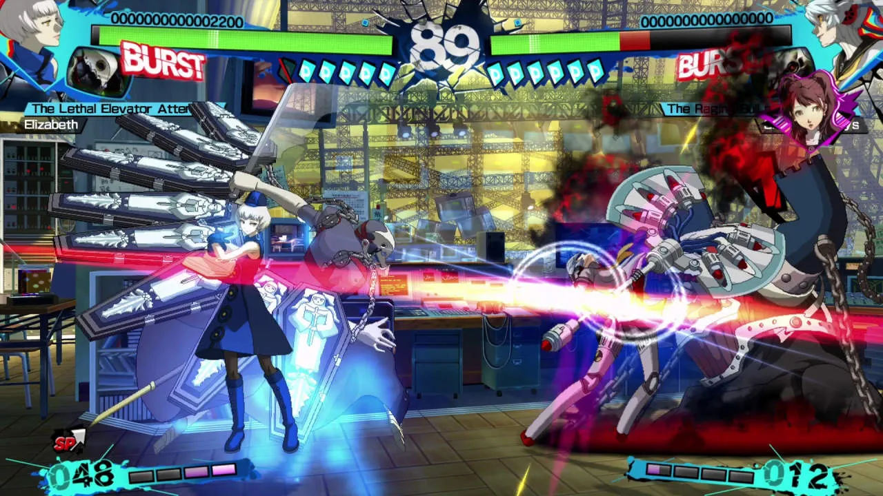 Persona 4 Arena Ultimax Gameplay Screenshot