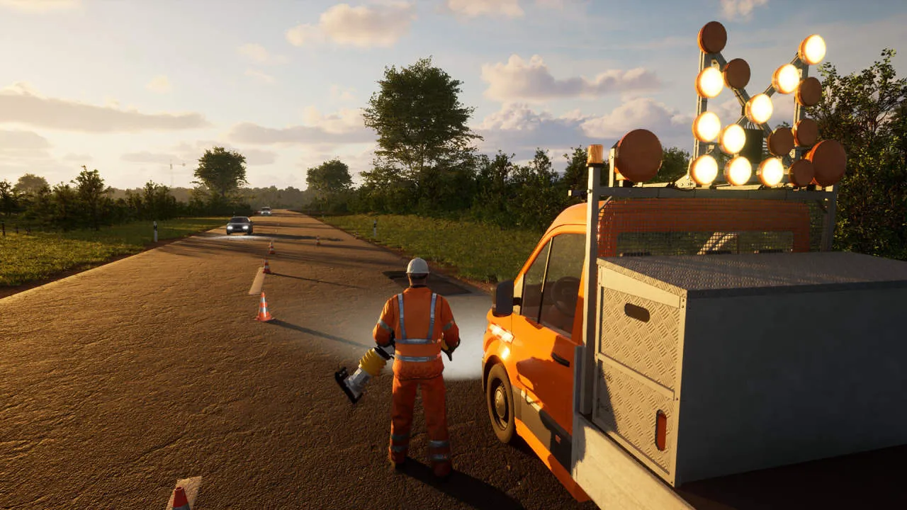 Road Maintenance Simulator Gameplay Screenshot