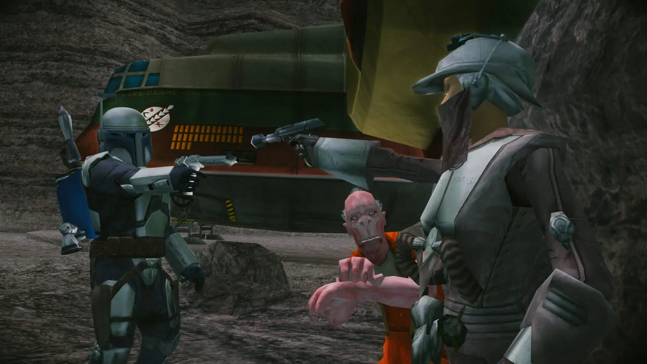 STAR WARS: Bounty Hunter Gameplay Screenshot