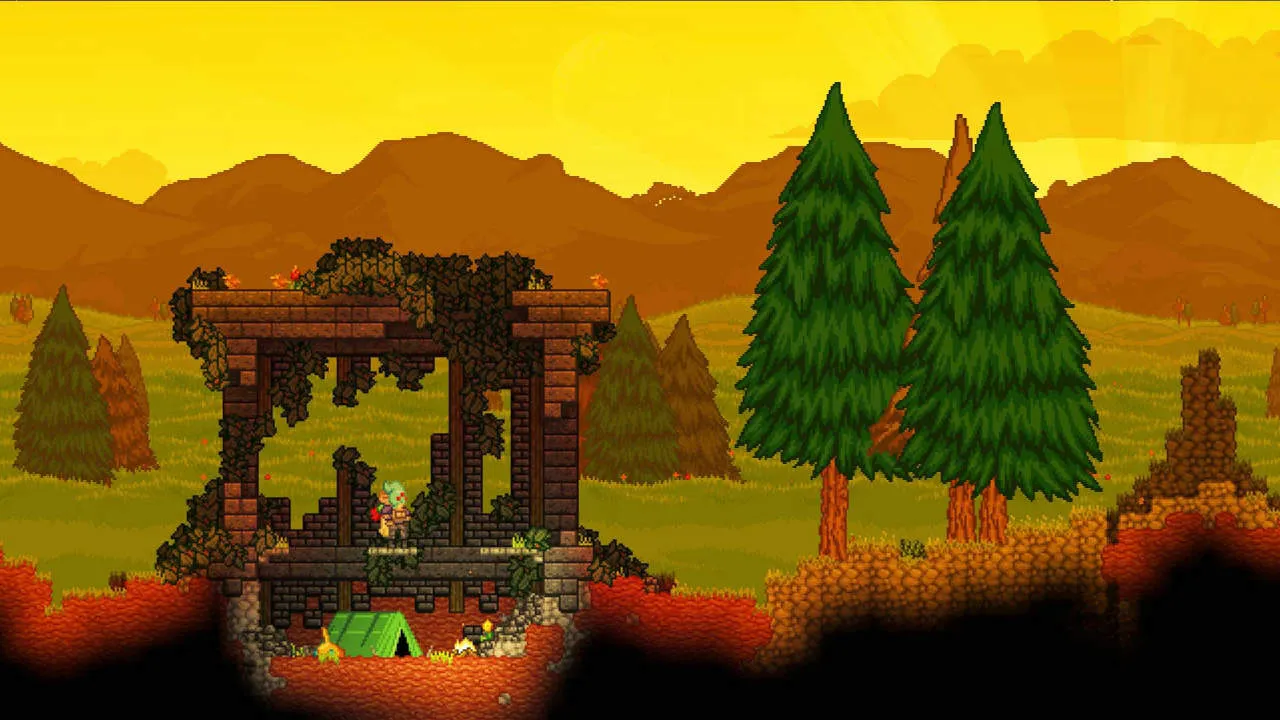 Starbound Gameplay Screenshot