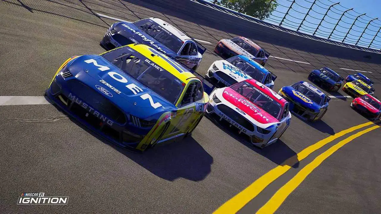 NASCAR 21: Ignition Gameplay Screenshot