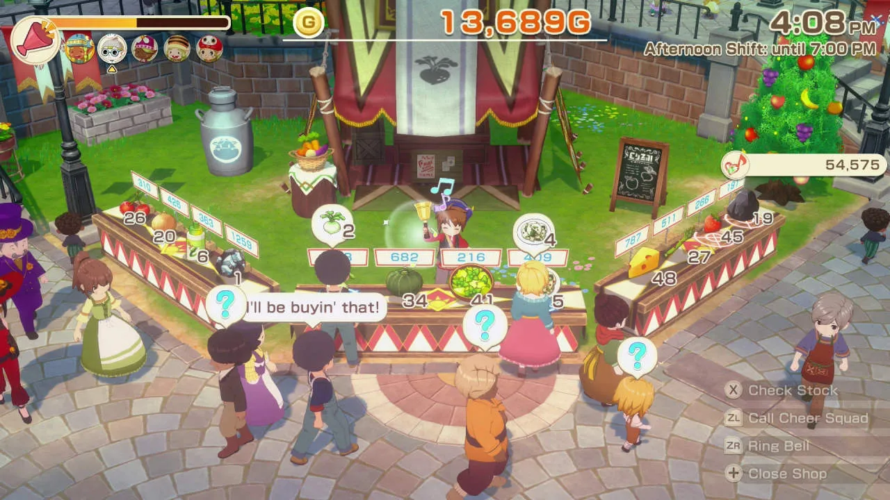 STORY OF SEASONS: Grand Bazaar Gameplay Screenshot