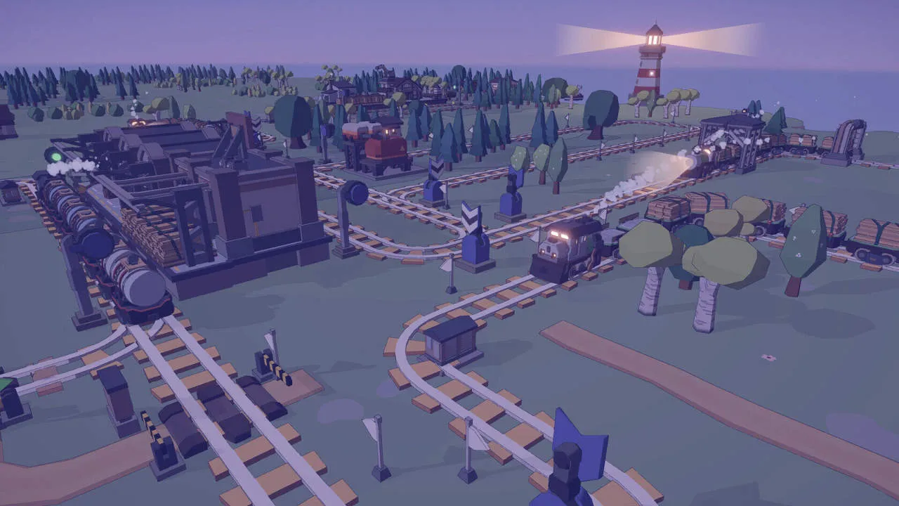 Super Loco World – Cozy Train Automation Gameplay Screenshot