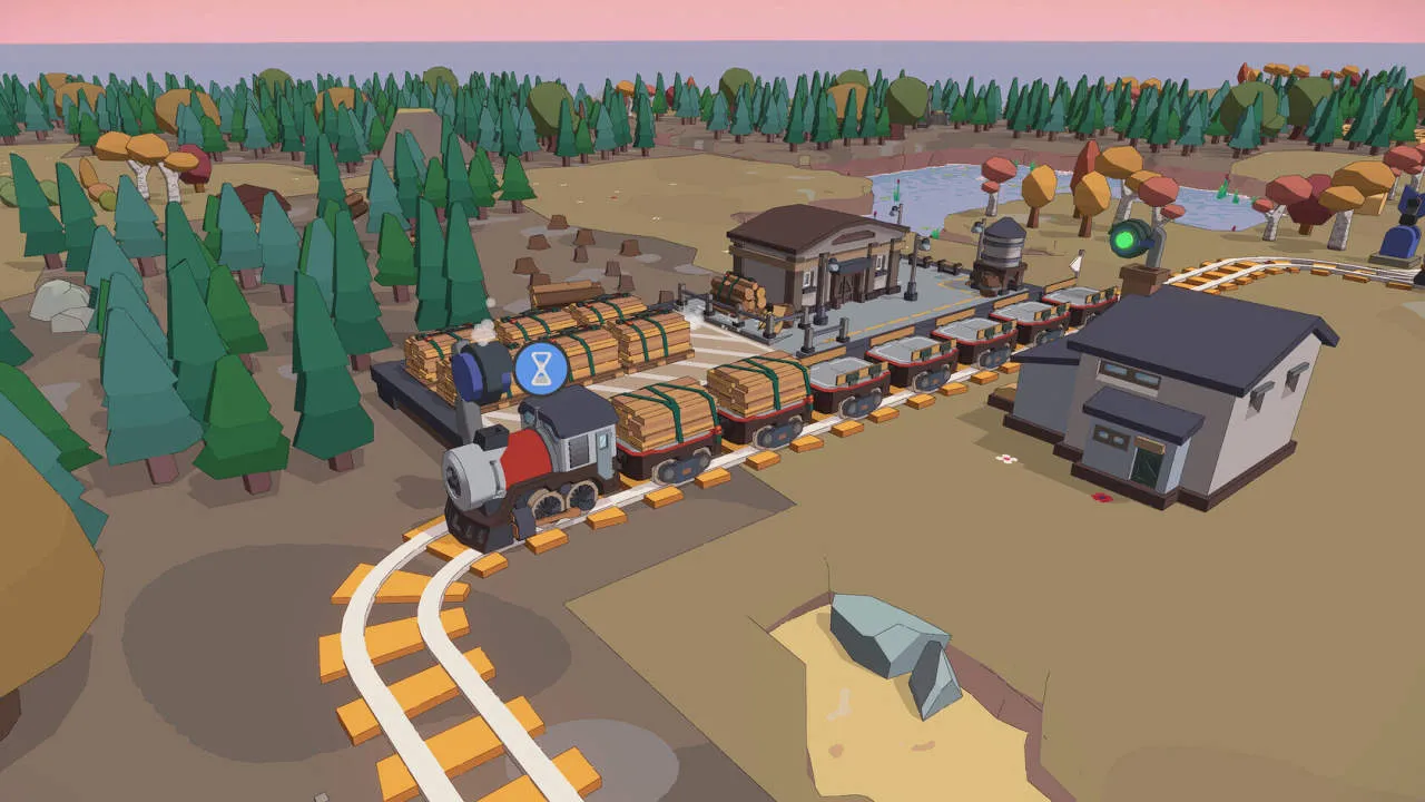 Super Loco World – Cozy Train Automation Gameplay Screenshot