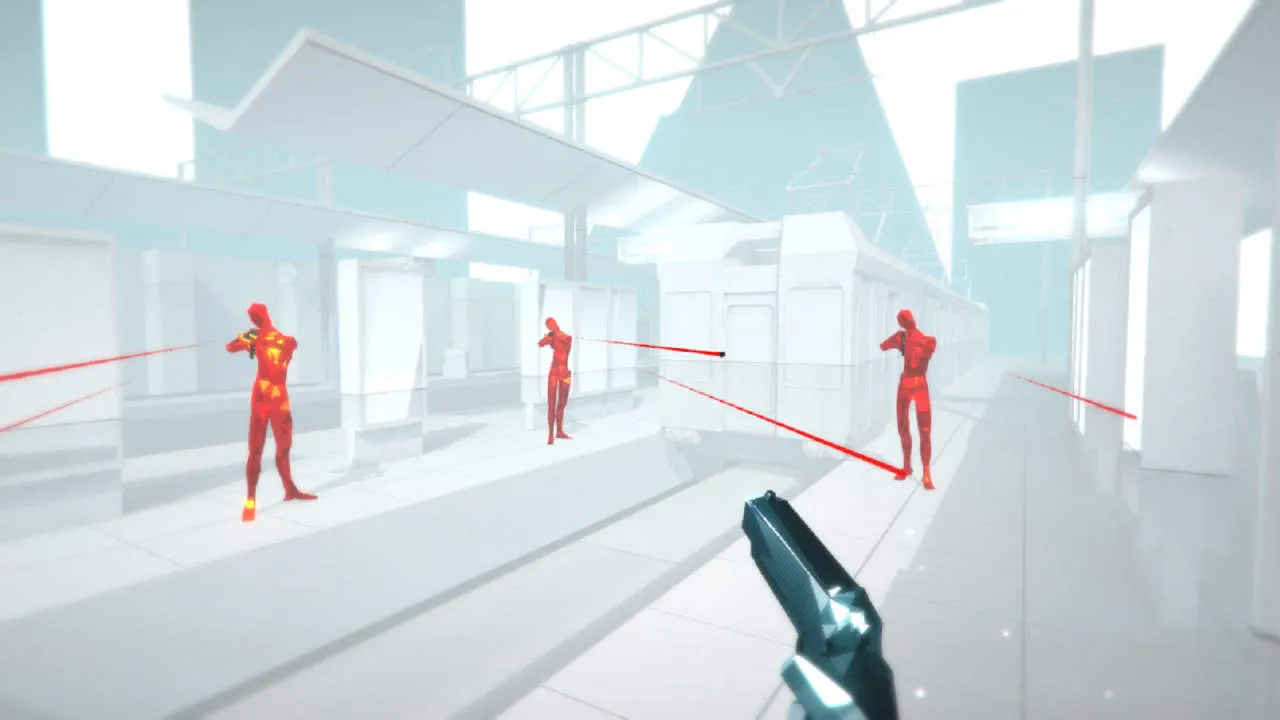 Superhot VR Gameplay Screenshot