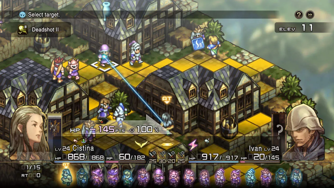 Tactics Ogre: Reborn Gameplay Screenshot